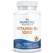 Nordic Naturals, Vitamina D3, Naranja, 1000 UI, 120 cápsulas blandas