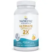 Nordic Naturals, Ultimate Omega 2X, 2150mg Omega-3, limón, 120 cápsulas blandas