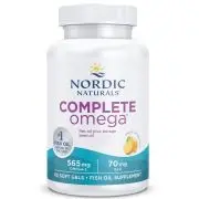 Nordic Naturals, Omega completo, 60 cápsulas blandas