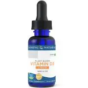 Nordic Naturals, vitamina D3 líquida de origen vegetal, 1,000IU, 30ml