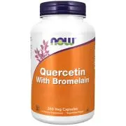 Now Foods, Quercetina con bromelina, 240 cápsulas vegetales