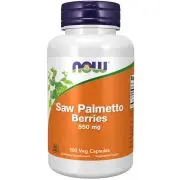 Now Foods, Bayas de Saw Palmetto, 550mg, 100 cápsulas
