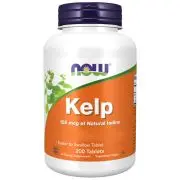 Now Foods, Kelp, yodo natural, 150mcg, 200 comprimidos