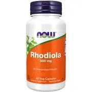 Now Foods, Rhodiola, 500mg, 60 cápsulas vegetales