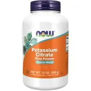 Now Foods, Citrato de potasio, 340g
