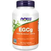 Now Foods, Extracto de té verde EGCg, 400 mg, 180 cápsulas vegetales