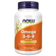 Now Foods, Omega 3-6-9, 1000mg, 100 cápsulas blandas