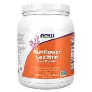 Now Foods, Lecitina de girasol en polvo, polvo, 454g