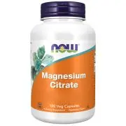 Now Foods, Citrato de magnesio, 400 mg, 120 cápsulas