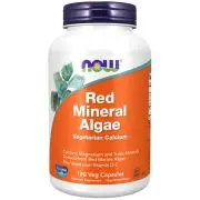 Now Foods, Algas minerales rojas, 180 cápsulas vegetales
