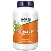 Now Foods, Echinacea (raíz), 400mg, 250 cápsulas vegetales