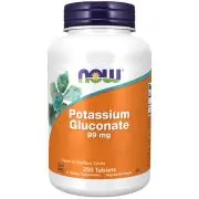 Now Foods, Gluconato de Potasio, 99mg, 250 Tabletas Veg.