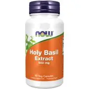 Now Foods, Extracto de albahaca santa, 500 mg, 90 cápsulas vegetales