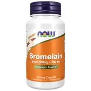 Now Foods, Bromelina, 500 mg, 60 cápsulas