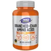 Now Foods, Aminoácidos ramificados BCAA, 120 cápsulas vegetales