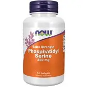 Now Foods, Fosfatidil Serina Extra Fuerte, 300 mg, 50 cápsulas blandas