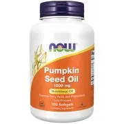 Now Foods, Aceite de semilla de calabaza, 1000 mg, 100 cápsulas blandas