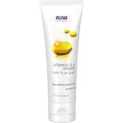 Now Foods, Vitamina D-3 Crema, 1.000 UI, 118ml