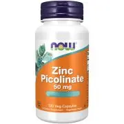 Now Foods, Picolinato de zinc, 50 mg, 120 cápsulas