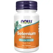 Now Foods, Selenio, 100mcg, 100 comprimidos