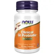 Now Foods, Probiótico Clinical Gi, 60 cápsulas vegetales