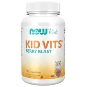 Now Foods, Kid Vits Berry Blast, 120 comprimidos masticables