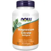 Now Foods, Citrato de magnesio, 134 mg, 90 cápsulas blandas