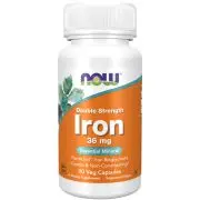 Now Foods, Hierro de doble potencia, 36 mg, 90 cápsulas