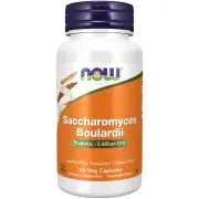 Now Foods, Probiótico Saccharomyces Boulardii, 60 cápsulas