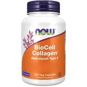 Now Foods, Colágeno Biocell, 120 cápsulas
