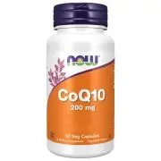 Now Foods, CoQ10, 200 mg, 60 cápsulas