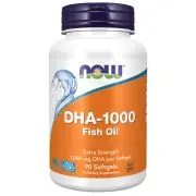 Now Foods, DHA-1000 Aceite de pescado, 90 cápsulas blandas