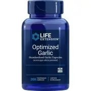 Life Extension, Ajo Optimizado, 200 cápsulas