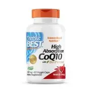 Doctor's Best, CoQ10 de alta absorción, 400 mg, 60 cápsulas vegetales | Durabilidad 01/25