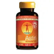 Nutrex, Astin, Astaxantina Hawaiana, 4mg, 120 cápsulas blandas