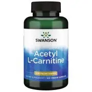 Swanson, Acetil L-Carnitina, 500 mg, 100 cápsulas
