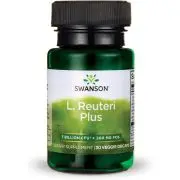 Swanson. L. Reuteri Plus. 7 billion CFU, 30-1