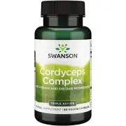 Swanson, Cordyceps Complex, 60 cápsulas