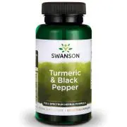 Swanson, Curcumina y Berberina con Pimienta Negra, 60 cápsulas