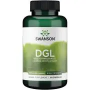 Swanson, DGL, Alta Potencia, 700mg, 90 cápsulas