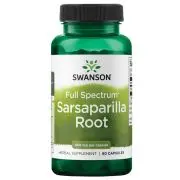 Swanson, Raíz de zarzaparrilla de espectro completo, 450mg, 60 cápsulas