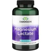 Swanson, Lactato de magnesio, 84 mg, 120 cápsulas