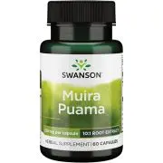 Swanson, Muira Puama, 250mg, 60 cápsulas