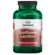 Swanson, Lecitina de girasol, 1.200mg, 90 cápsulas blandas
