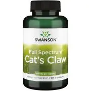 Swanson, Uña de Gato, 500mg, 100 cápsulas