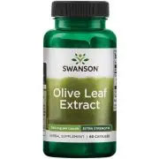 Swanson, Extracto de hoja de olivo, 750 mg, 60 cápsulas