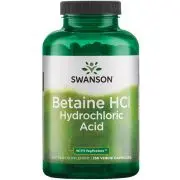 Swanson, Betaína HCl con pepsina, 250 cápsulas