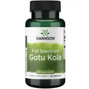 Swanson, Gotu Kola, 435mg, 60 cápsulas