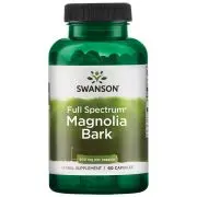 Swanson, Corteza de Magnolia, 400mg, 60 cápsulas