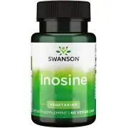 Swanson, Inosina, 500 mg, 60 cápsulas vegetales